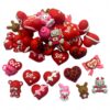 oly-56950ef1e0001a559ef6c0ffa0e021ca Wholesale 3D Heart Silicone Beads for Baby Teething Chain DIY Craft Jewelry Accessory OLY Exclusive