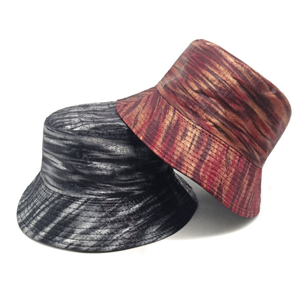 Wholesale Trendy Fisherman Hat Wine Red Sunscreen Hat for Casual Everyday Use