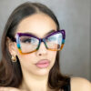oly-56b779b5569f0252fceb3eafa7520cfe Wholesale Trendy Cat Eye Anti Blue Light Glasses Black Coffee Frame Office Fashion Accessory