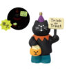 Wholesale Halloween Cat Miniature Resin Scene Ornament Decorative Accent Gift Blind Box