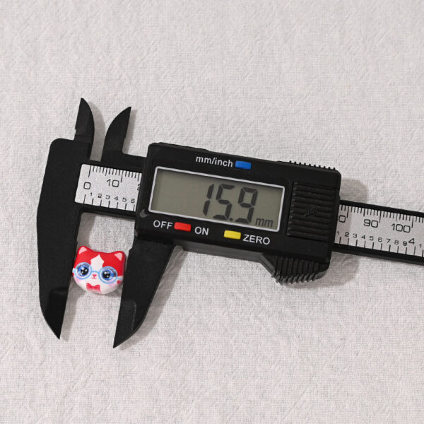 oly-56ccbe2112adb915226ecbce88cba49d Wholesale Acrylic Cat Print Loose Beads Fashion DIY Car Key Accessory for Resale