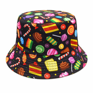 oly-56ccc3c645e3165b05d96ebc179604ac Wholesale Trendy Cartoon Snack Pattern Fisherman Hat for Everyday Sun Protection Resale