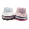 Wholesale Fashion Sequin Fisherman Hat with Sun Protection Double Sided Light Pink for Resale