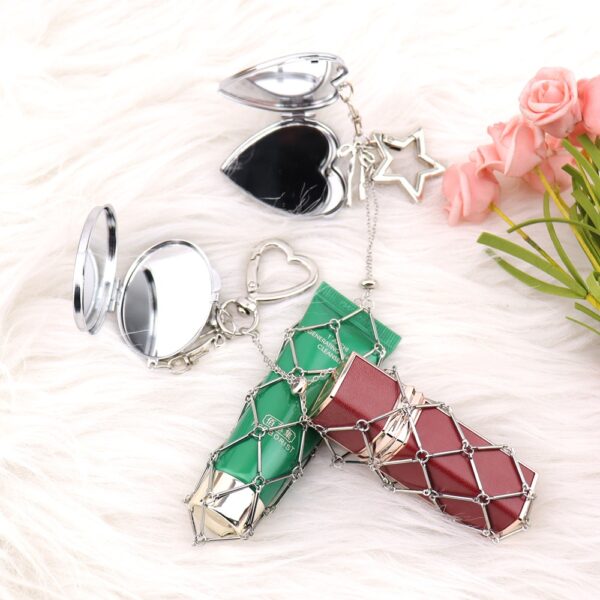 Wholesale Metal Mesh Keychain Bag Charm Fashion Accessory Business Gift