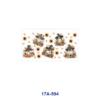 oly-56fa86a322d16024b16372a6e0667da3 Wholesale 5pcs Fall Halloween Cute Ghost Witch Hat Sunflower Pumpkin Checker Bat Spiderweb Mixed Decor Prints 16oz Cup UV DTF Wraps