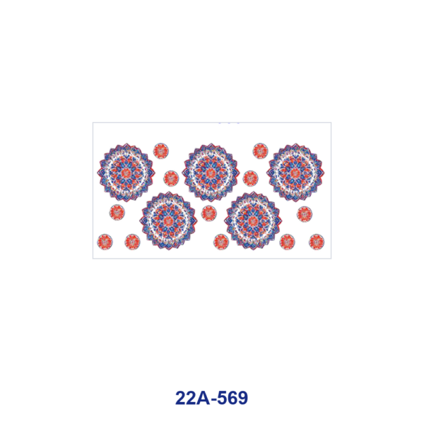 oly-571f53c16b4a043e8be0200c68f2a83d Wholesale 5pcs Vintage Ethnic Mandala Geometric Floral Mixed Decor Prints 16oz Cup UV DTF Wraps