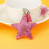 oly-5737a482ca4095892f52ce6c27e33b8a Wholesale Korean Style Rhinestone Star Tassel Keychain Bag Charm Chic Fashion Accessory for Gifting