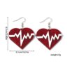 oly-573d544d9b28f0f9ba9bdb50a3d17da0 Wholesale Stylish Acrylic Heart Envelope 2D Earrings Valentine's Day Fashion Accessory Gift