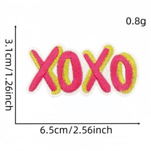 Pink series cloth stickers 14 #