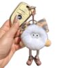 oly-5748283ee99694a6e5d623a88f724ce7 Wholesale Cute Rex Rabbit Fur Bag Charm Fashion Accessory for Backpacks and Keychains