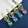 oly-57523f3400c4f6dcda6ee019295cc94e Wholesale Bear Multi Color Keychain Bag Pendant Ins Style Creative Decorative Fashion Accessory for Gifts