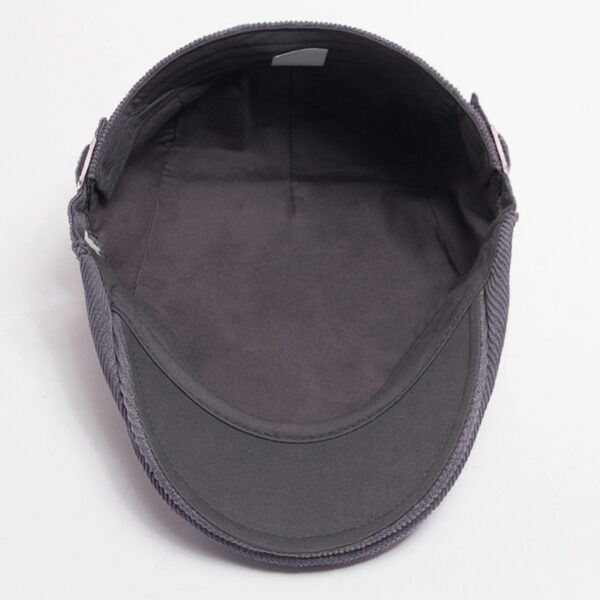 oly-5780c971ae9b633b14a5eb1f4ea0cc41 Wholesale Reversible Corduroy Beret Adjustable for Cold Weather Casual Fashion Accessory