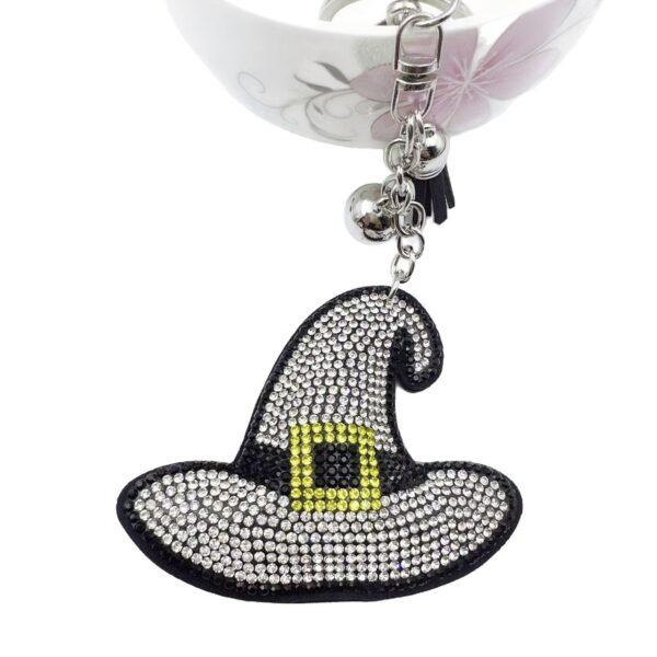 oly-5787366a8d8883e2bbae5466c7e9a650 Wholesale Zinc Alloy Rhinestone Tassel Keychain Fashion Cartoon Pattern Bag Charm Gift Accessory