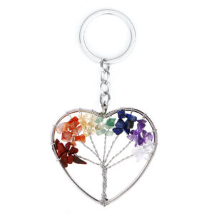 7 colorful heart-shaped non-spreading styles