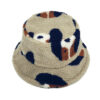 oly-579b2fe7354e7e48d786f14493c50442 Wholesale Cute Puppy Design Lamb Wool Winter Bucket Hat Unisex Sun Protection Fashion Accessory
