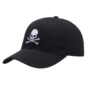 Black (embroidered white) / Adjustable