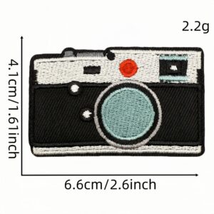 Cartoon camera cloth sticker 7 #