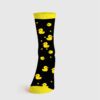 Wholesale Stylish Mid Tube Socks with Cute Yellow Duck Pattern Unisex Casual Socks for Youth