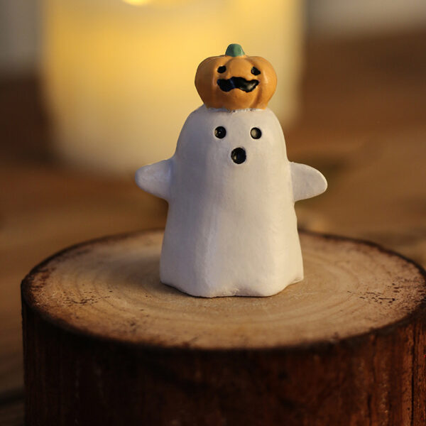 oly-57ce9c55a225bc646502f738ca7862a7 Wholesale Halloween Resin Owl Bat Pumpkin Ghost Figurine Home Decor Party Gift Resale