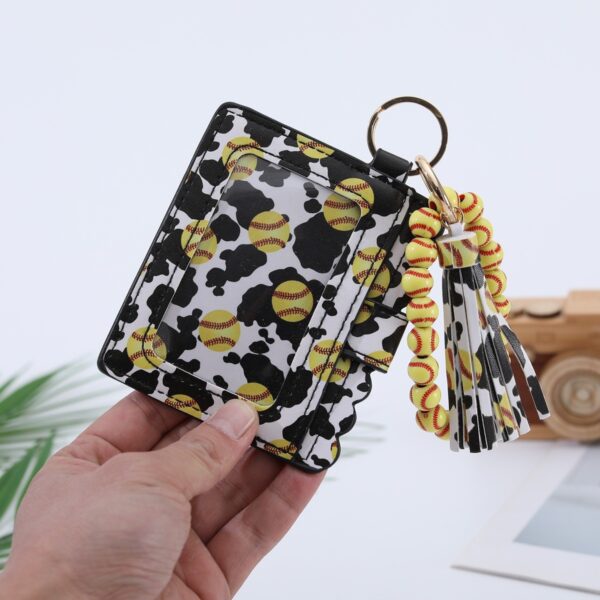 oly-57cea11663051379f5ed21ea66aafeb4 Wholesale Pastoral Style Wood Bead Tassel Keychain Fashion Accessory for Gift Boutique Resale