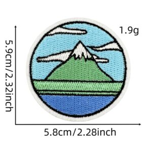 Landscape cloth stickers 10#