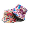 Wholesale Stylish Reversible Floral Bucket Hat Sun Hat for Travel Vacation Fashion Accessory Gift