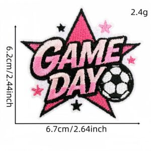 Pink soccer patch #1