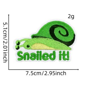 English animal cloth stickers 5#