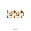oly-57fd3fe9facb12e8bfb53dfd40415f69 Wholesale 5pcs Summer Garden Western Style Watercolor Sunflower Daisy Cactus Cowboy Accessory Mixed Decor Prints 16oz Cup UV DTF Wraps