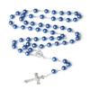 oly-582ee88dad987d4544bdda18d6fa6c28 Wholesale Rosary Cross Pearl Necklace Fashion Accessory for Boutique Resale