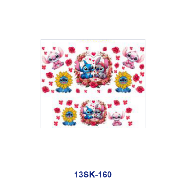 Wholesale 8pcs Cute Bow Mini Cup Keychain Sticker