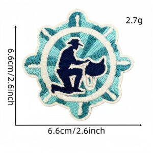 Cowgirl cloth patch 20#