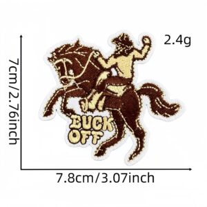 Denim cloth stickers 6#