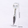 Wholesale Fish Bone Keychain Pendant Zinc Alloy Retro Style Bag Charm Decorative Accessory