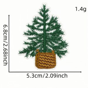 Christmas cloth stickers 32 #