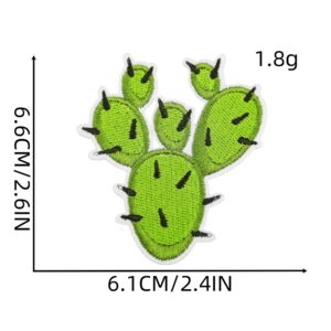 Cactus cloth stickers 3#