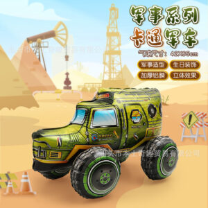 Aluminum three-dimensional military vehicle-f0749