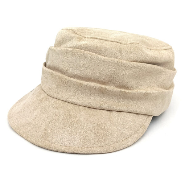 Wholesale Retro Korean Style Suede Equestrian Dome Hat Fashion Accessory Trendy Gift for Boutique Resale