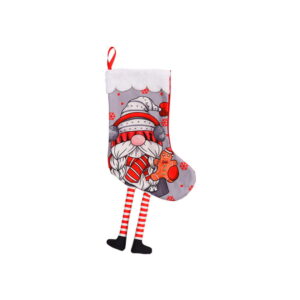 Christmas Stocking with Feet 06 / 53x26cm