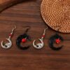 oly-58f18e421d533a83ba2b1e6f469f388c Wholesale Retro Halloween Ear Hooks Zinc Alloy Bat Skull Spider Design Jewelry Accessory