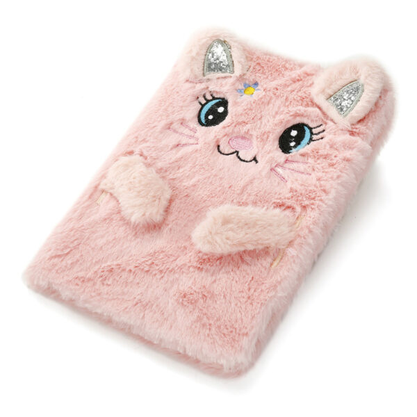 Wholesale Cute Embroidery Cartoon Notebook A5 Loose Leaf Paper Cover Stationery Gift for Children