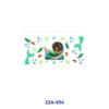 oly-58fa944422c1351aa0a1992db814b09d Wholesale 5pcs Bright Coastal Cartoon Mermaid Seashell Starfish Fish Tail Bubble Mixed Decor Prints 16oz Cup UV DTF Wraps