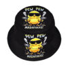 Wholesale Fun Duck and Chick Print Bucket Hat Sun Protection Casual Summer Hat for Women Fashion Outdoor Gift