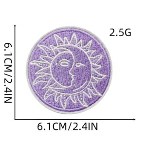 Purple cloth stickers 2#