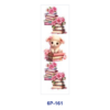 Wholesale 2/8/16pcs UV DTF Stickers Cute Forest Animal Book Rose Print Pen and Bookmark Stickers