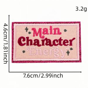 Cartoon English Cloth Patch #14