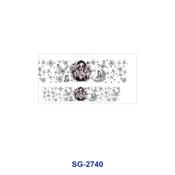 Wholesale 8pcs Mixed Nature Floral Animal Print 3oz Cup Stickers Wrap OLY Exclusive