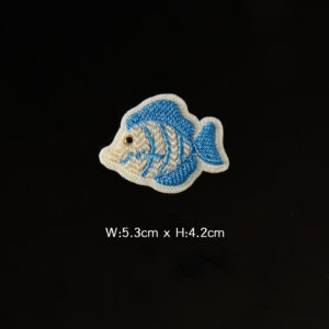 Blue tropical fish