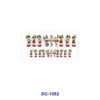 oly-59726bb44bbf503116abe29a517a5a05 Wholesale 8pcs Mixed Pink Heart Fashion Doll Cartoon Train Toddler Character Game Dinosaur Puppet Print 3oz Cup Stickers Wrap OLY Exclusive