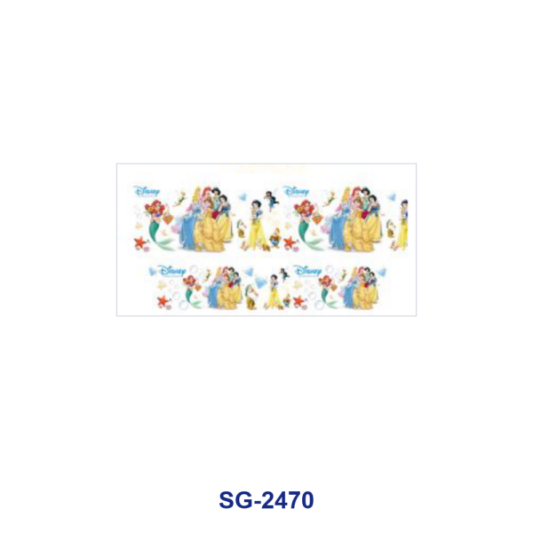 Wholesale 8pcs Mixed Beauty Fashion Cartoon Character Print 3oz Cup Stickers Wrap OLY Exclusive